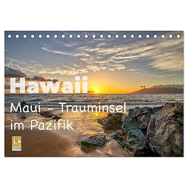 Hawaii - Maui Trauminsel im Pazifik (Tischkalender 2024 DIN A5 quer), CALVENDO Monatskalender, Thomas Marufke