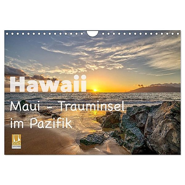 Hawaii - Maui Trauminsel im Pazifik (Wandkalender 2024 DIN A4 quer), CALVENDO Monatskalender, Thomas Marufke