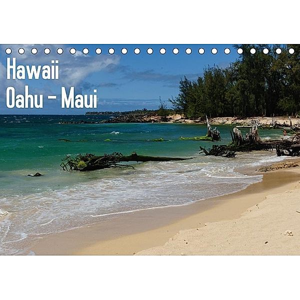 Hawaii - Oahu - Maui (Tischkalender 2017 DIN A5 quer), Rolf-Dieter Hitzbleck