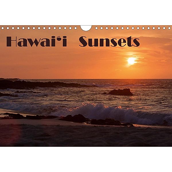 Hawai'i Sunsets (Wandkalender 2021 DIN A4 quer), Rudolf Friederich