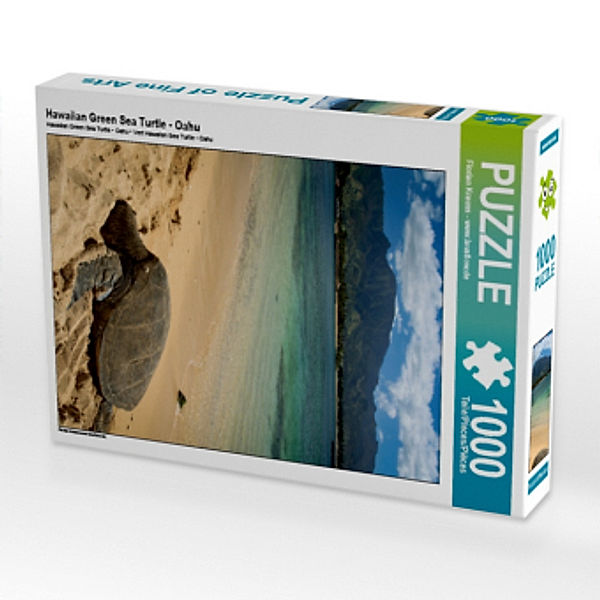 Hawaiian Green Sea Turtle - Oahu (Puzzle), Florian Krauss