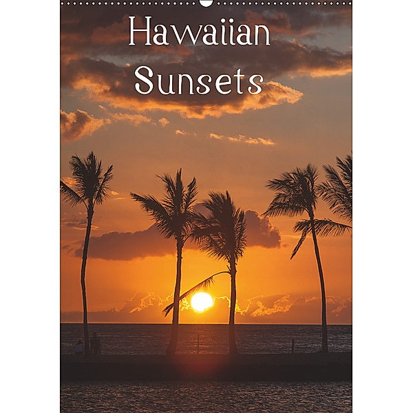Hawaiian Sunsets (Wandkalender 2019 DIN A2 hoch), Rolf-Dieter Hitzbleck