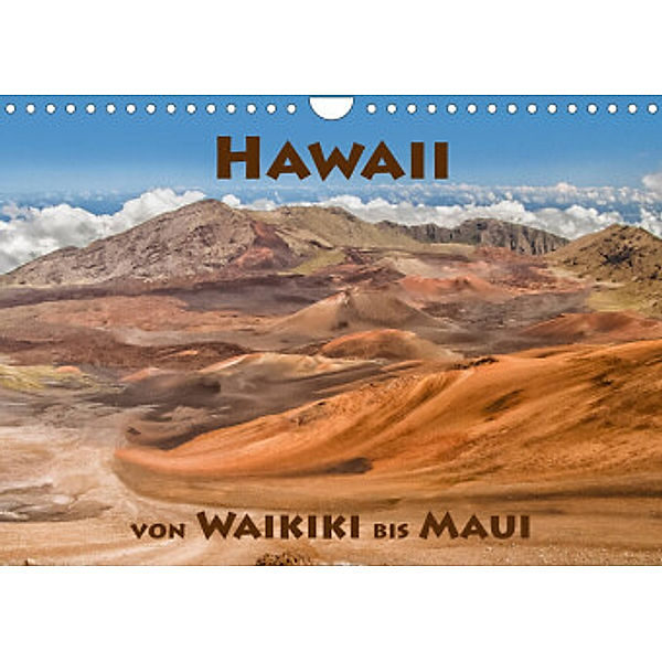 Hawii von Waikiki bis Maui (Wandkalender 2022 DIN A4 quer), Ulrich Männel