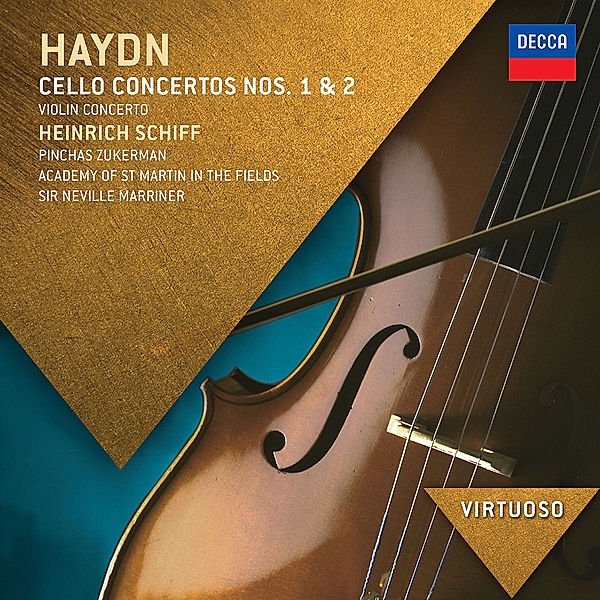 Haydn: Cello Concertos Nos.1 & 2, Violin Concerto, Heinrich Schiff, Marriner, Zuckerman, Amf, Lapo