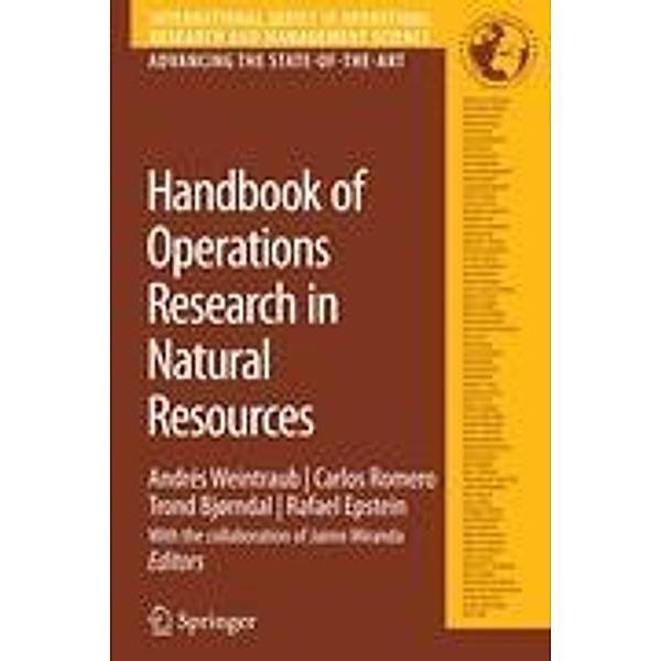 Hbk of Operations Research in Natural Resources