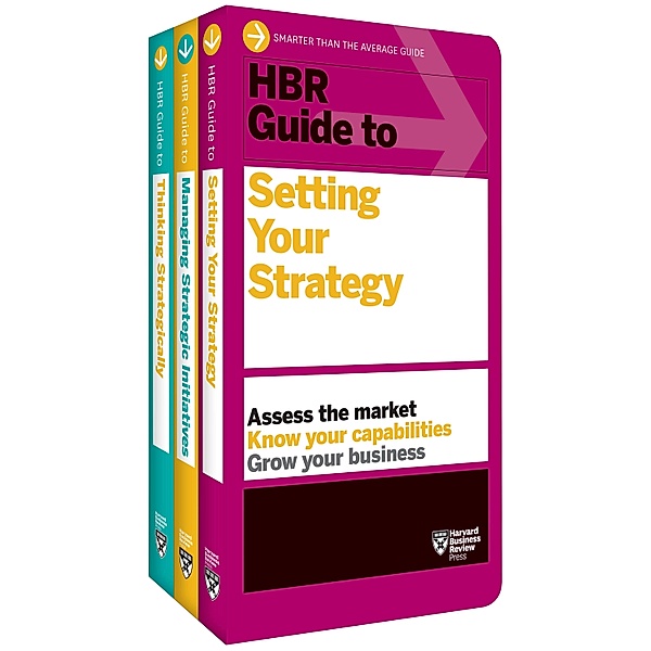 HBR Guides to Building Your Strategic Skills Collection (3 Books) / HBR Guide, Harvard Business Review