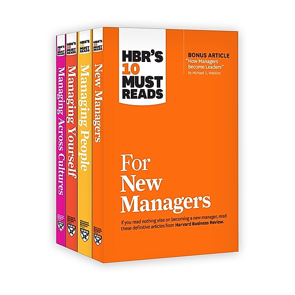 HBR's 10 Must Reads for New Managers Collection / HBR's 10 Must Read, Harvard Business Review, Michael D. Watkins, Peter F. Drucker, W. Chan Kim, Renee A. Mauborgne