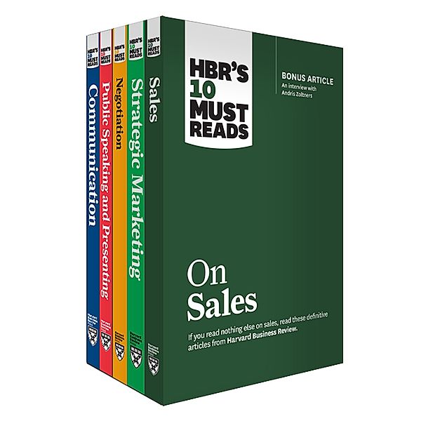 HBR's 10 Must Reads for Sales and Marketing Collection (5 Books) / HBR's 10 Must Reads, Harvard Business Review