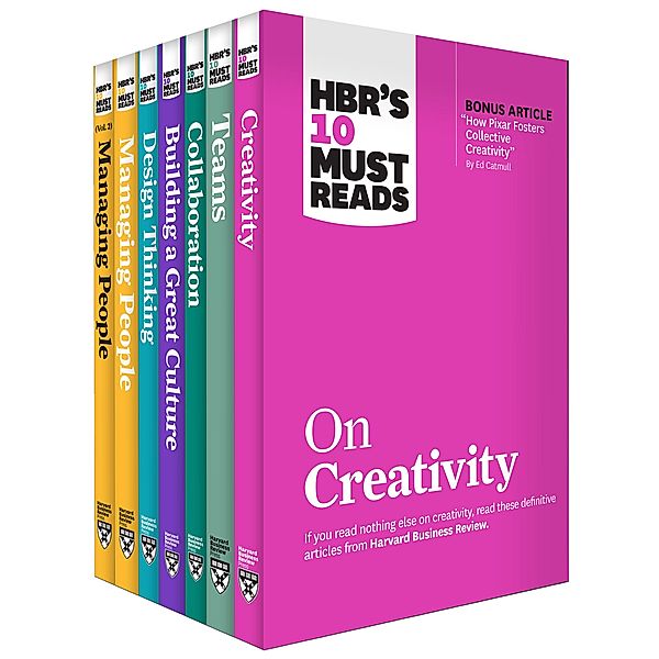 HBR's 10 Must Reads on Creative Teams Collection (7 Books) / HBR's 10 Must Reads, Harvard Business Review, Clayton M. Christensen, Indra Nooyi, Marcus Buckingham, Adam Grant