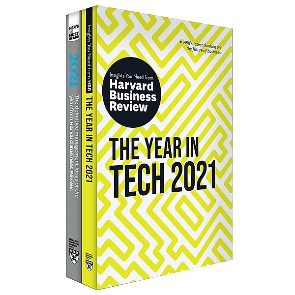 HBR's Year in Business and Technology: 2021 (2 Books), Harvard Business Review