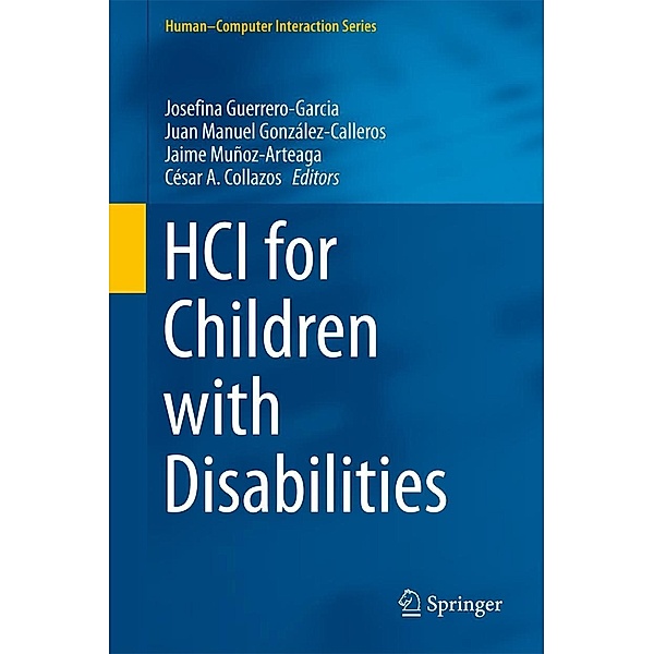 HCI for Children with Disabilities / Human-Computer Interaction Series