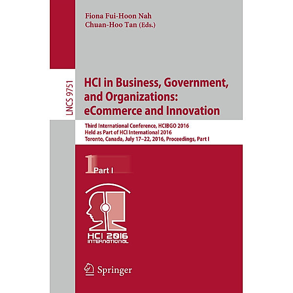 HCI in Business, Government and Organizations: eCommerce and Innovation
