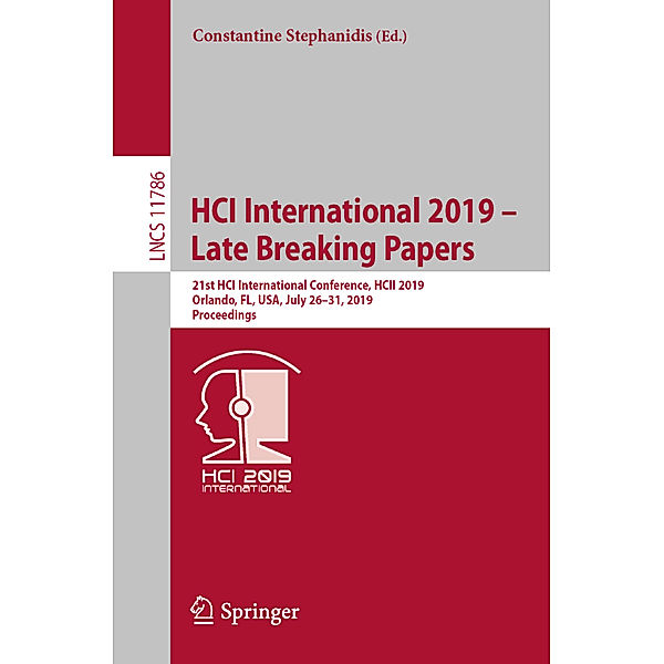 HCI International 2019 - Late Breaking Papers