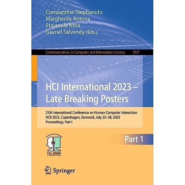 HCI International 2023 - Late Breaking Posters