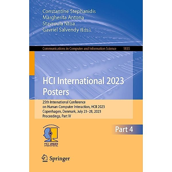 HCI International 2023 Posters / Communications in Computer and Information Science Bd.1835