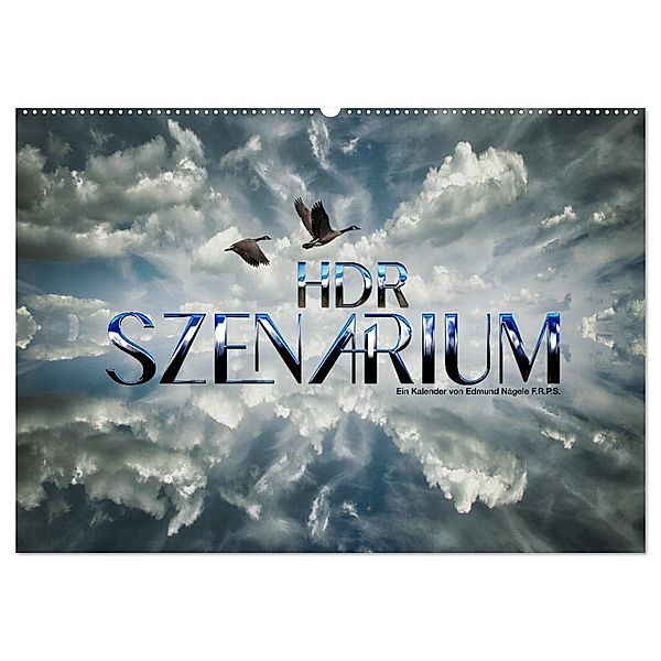 HDR SZENARIUM (Wandkalender 2024 DIN A2 quer), CALVENDO Monatskalender, Edmund Nägele F.R.P.S.