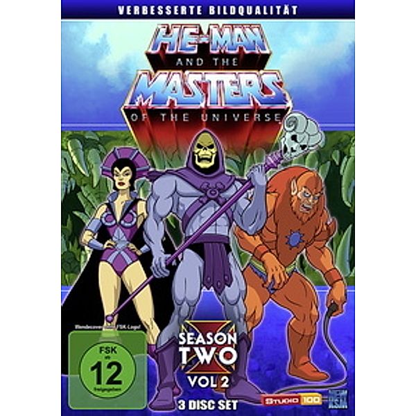 He-Man and the Masters of the Universe - Season 2, Volume 2, Donald F. Glut, Lawrence G. Ditillio, Paul Dini, David Wise, J. Michael Straczynski, Doug Booth, Robby London, Brynne Stephens, Richard Pardee