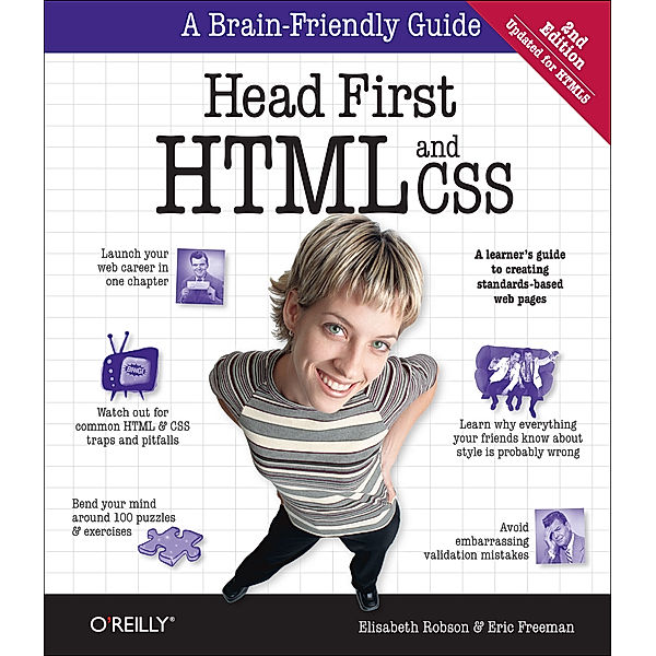 Head First HTML and CSS, Elisabeth Robson, Eric Freeman