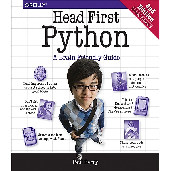 Head First Python, Paul Barry