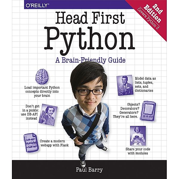 Head First Python, Paul Barry