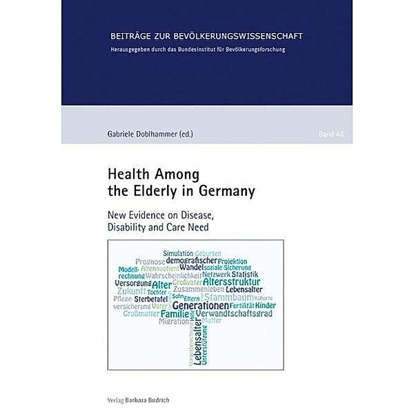 Health Among the Elderly in Germany, Gabriele Doblhammer
