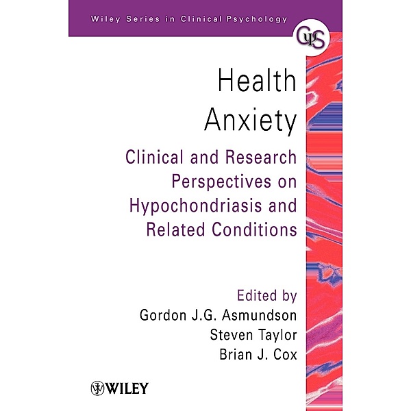 Health Anxiety, Asmundson, Cox, Taylor