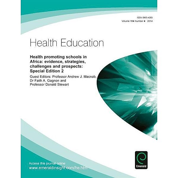 Health Promoting Schools - 2, Africa