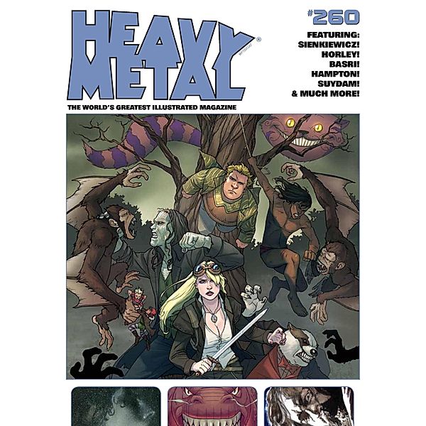 Heavy Metal Magazine #260 / Heavy Metal Magazine, Bill Sienkiewicz