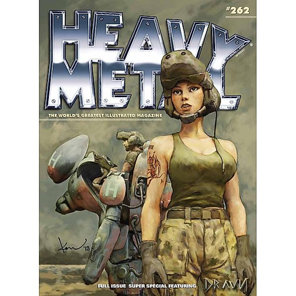 Heavy Metal Magazine #262 / Heavy Metal Magazine, Austin Guffy