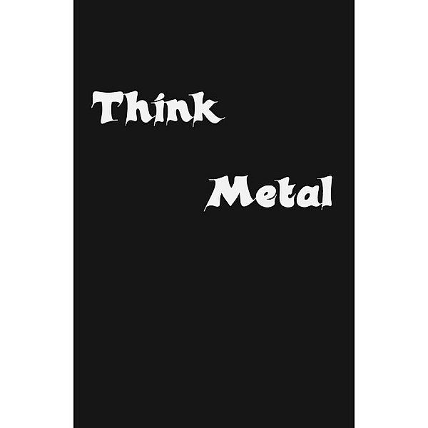 Heavy Metal Sprüche Notizbuch für Metal und Rock Fans punktiert dotted 68 Seiten, Notizbuch Health