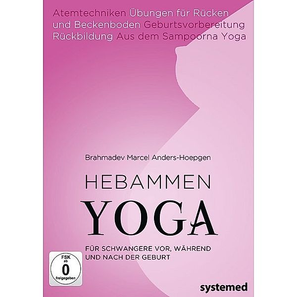 Hebammen Yoga,2 DVDs, Brahmadev Marcel Anders-Hoepgen