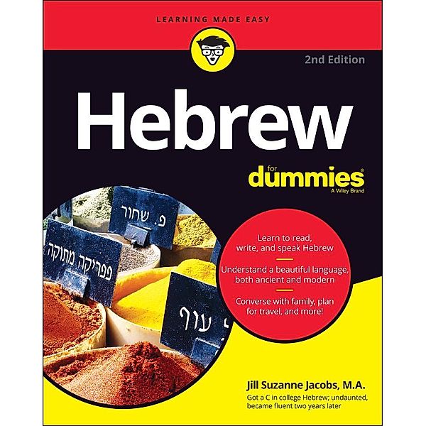 Hebrew For Dummies, Jill Suzanne Jacobs