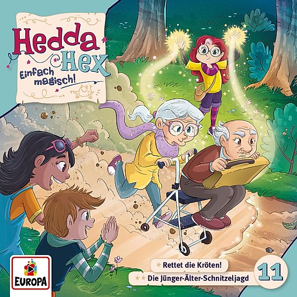 Hedda Hex - 11 - Folge 11: Rettet die Kröten! / Die Jünger-Älter-Schnitzeljagd, Simone Veenstra, Ulrike Rogler