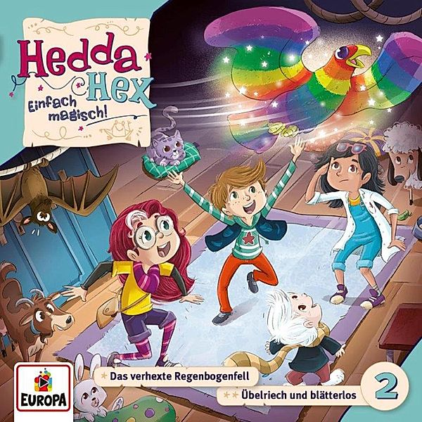 Hedda Hex - 2 - Folge 02: Das verhexte Regenbogenfell / Übelriech und blätterlos, Simone Veenstra, Ulrike Rogler