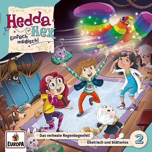 Hedda Hex - 2 - Folge 02: Das verhexte Regenbogenfell / Übelriech und blätterlos, Simone Veenstra, Ulrike Rogler
