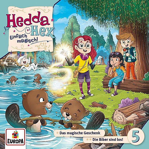 Hedda Hex - Das magische Geschenk/Die Biber sind los!,1 Audio-CD, Hedda Hex