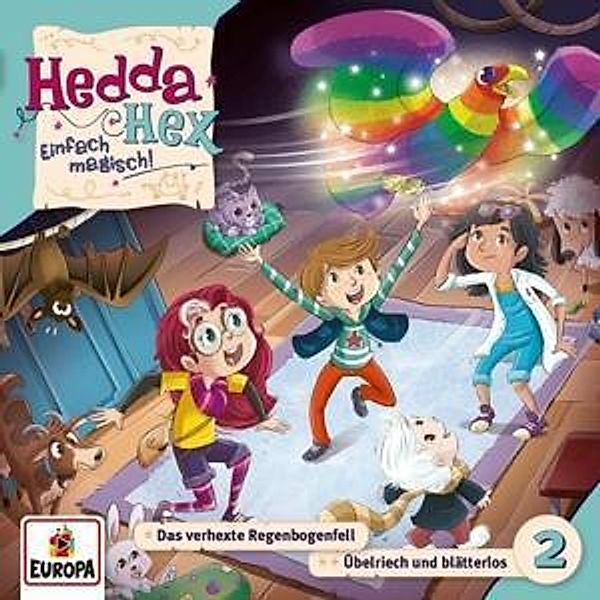 Hedda Hex - Das verhexte Regenbogenfell/Übelriech und blätterlos,1 Audio-CD, Hedda Hex