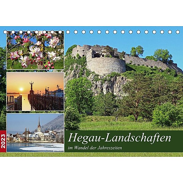 Hegau-Landschaften (Tischkalender 2023 DIN A5 quer), Christian Horstkötter