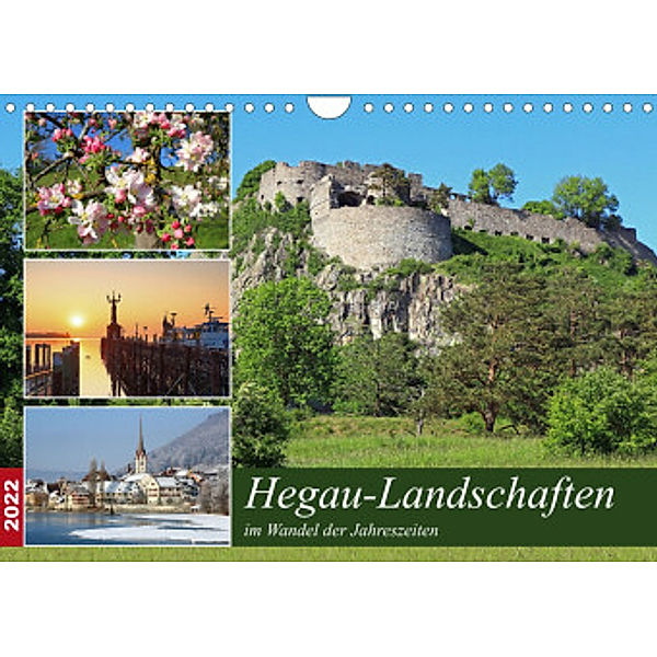 Hegau-Landschaften (Wandkalender 2022 DIN A4 quer), Christian Horstkötter