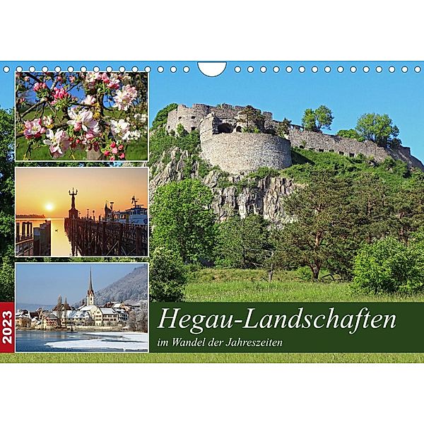 Hegau-Landschaften (Wandkalender 2023 DIN A4 quer), Christian Horstkötter