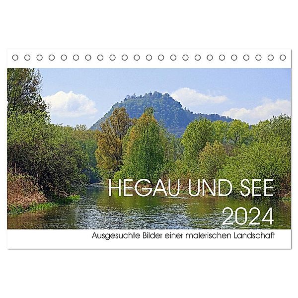 Hegau und See (Tischkalender 2024 DIN A5 quer), CALVENDO Monatskalender, Christian Horstkötter