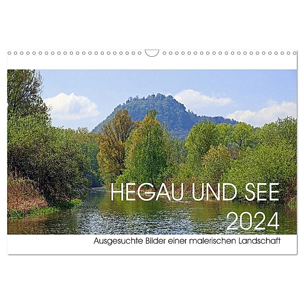 Hegau und See (Wandkalender 2024 DIN A3 quer), CALVENDO Monatskalender, Christian Horstkötter