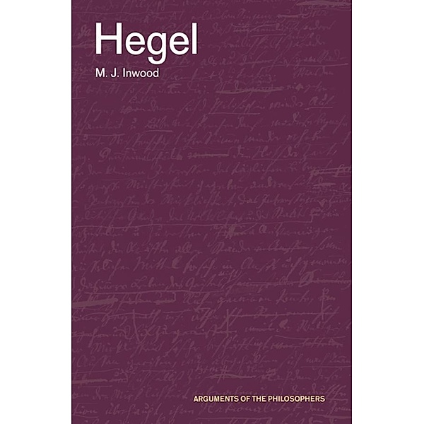 Hegel, Michael Inwood