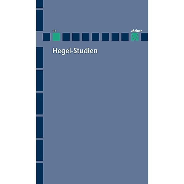 Hegel-Studien Band 44 / Hegel-Studien Bd.44