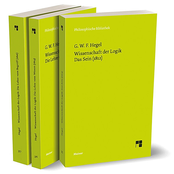 Hegel: Wissenschaft der Logik. Band 1+2, m. 3 Buch, Georg Wilhelm Friedrich Hegel