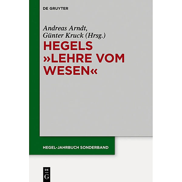 Hegels Lehre vom Wesen