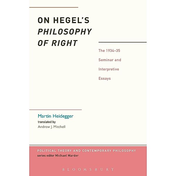 Hegel's Philosophy of Right, David James