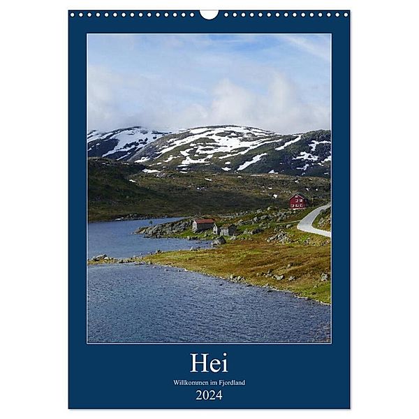 Hei - Willkommen im Fjordland (Wandkalender 2024 DIN A3 hoch), CALVENDO Monatskalender, Christian Seidl