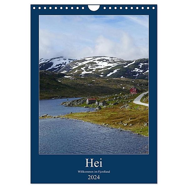 Hei - Willkommen im Fjordland (Wandkalender 2024 DIN A4 hoch), CALVENDO Monatskalender, Christian Seidl