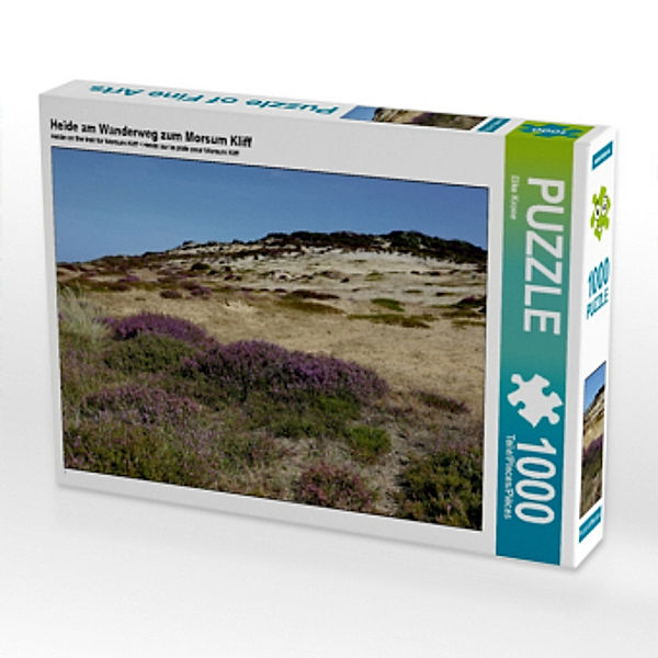 Heide am Wanderweg zum Morsum Kliff (Puzzle), Elke Krone